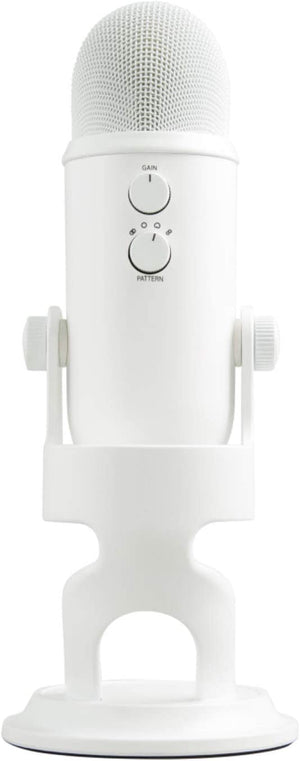 BLUE MICROPHONES YETI USB MICROPHONE WHITEOUT BLU-B06-YETI BO |  BLUE MICROPHONE |  USB MICROPHONE |  Zoso Music