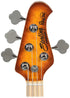 STERLING STINGRAY4 RAY34 QUILT MAPLE - AMBER COLOR, STERLING, BASS GUITAR, sterling-bass-guitar-ray34-qm, ZOSO MUSIC SDN BHD