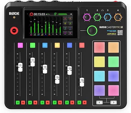 Rode RodeCaster Pro II - Podcasting, Streaming, Music Production and Content Creation |  RODE |  AUDIO INTERFACE |  Zoso Music