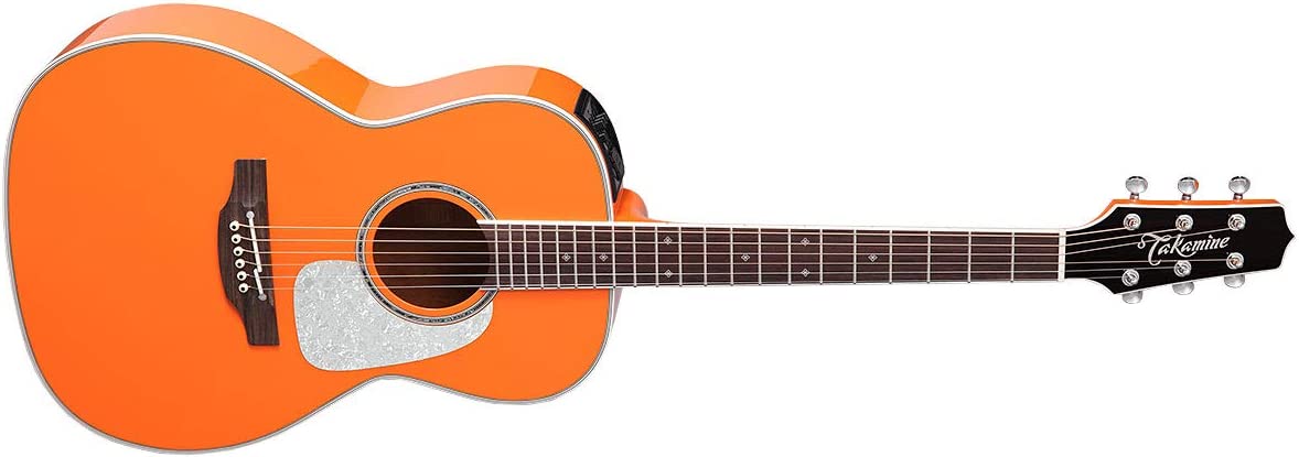TAKAMINE CP3NY OR CUSTOM PRO SERIES NEW YORKER ACOUSTIC-ELECTRIC GUITAR, CT4BII PREAMP & HARD CASE (MADE IN JAPAN)