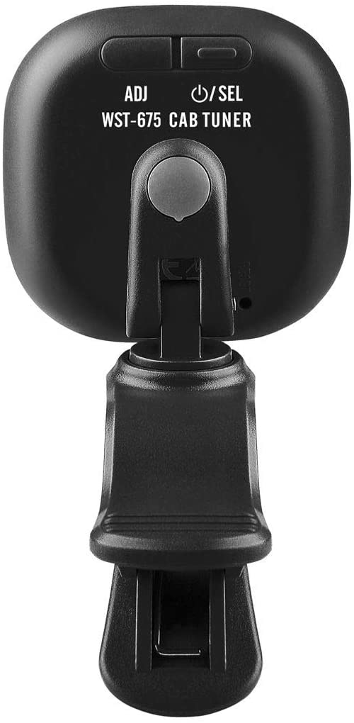 CHERUB WST-675 DG RECHARGEABLE CHROMATIC CLIP ON TUNER (WST675 DARK GREY) | CHERUB , Zoso Music