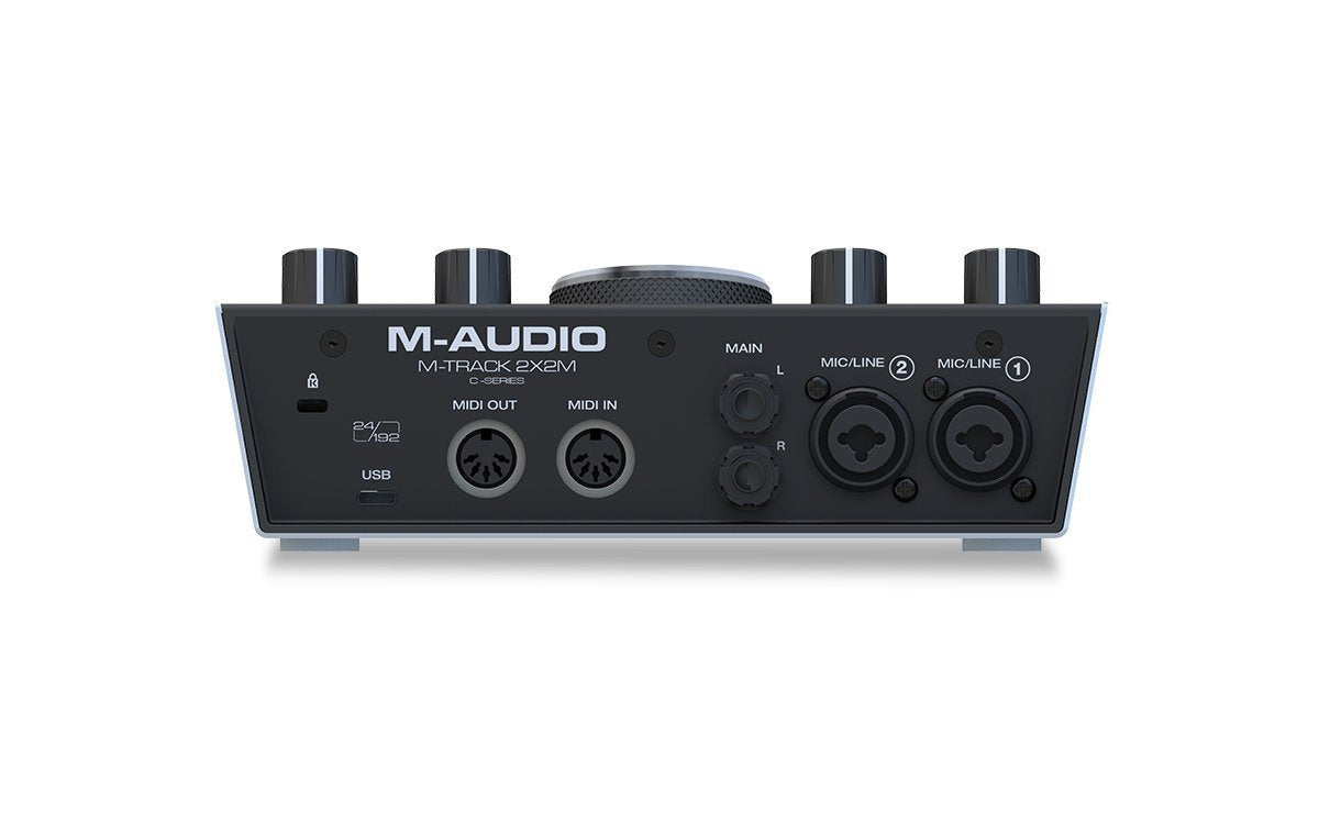 M-AUDIO M-TRACK 2X2M C-SERIES | 2-IN/2-OUT USB AUDIO INTERFACE WITH MIDI (24-BIT/192KHZ), M-AUDIO, AUDIO MIXER, m-audio-m-track-2x2m-c-series-2-in-2-out-usb-audio-interface-with-midi-24-bit-192khz, ZOSO MUSIC SDN BHD