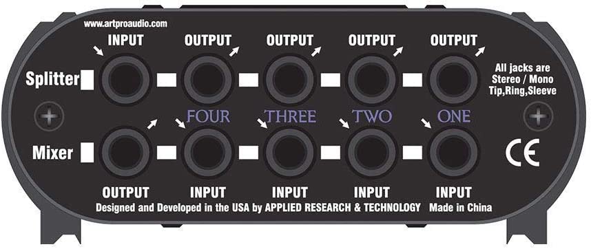 ART SPLITMix4 4-channel Passive Mixer/Splitter