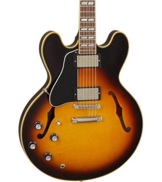 Gibson ES-345 (Left-handed)  Electric Guitar, Vintage Burst