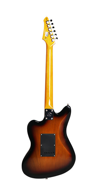 J&d Jm30 Jazzmaster Electric Guitar - Sunburst