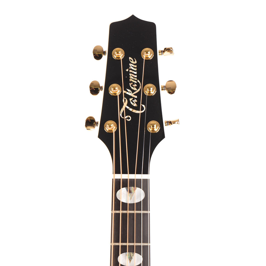 TAKAMINE TSP158C SBL PRO SERIES THINLINE FX CUTAWAY ACOUSTIC-ELECTRIC GUITAR, CT-3N PREAMP & SEMI-HARD CASE (MADE IN JAPAN)