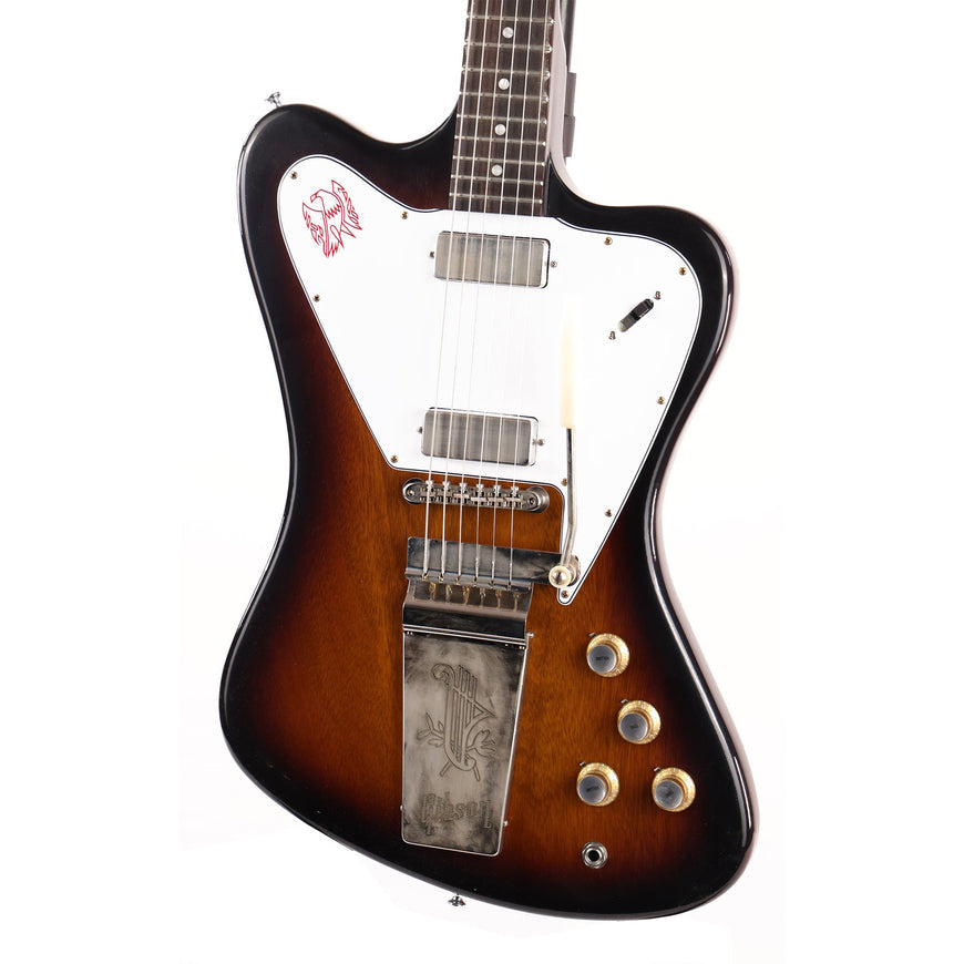 Gibson 1965 Non-Reverse Firebird V w/ Maestro Vibrola VOS Electric Guitar, Vintage Sunburst |  GIBSON |  ELECTRIC GUITAR |  Zoso Music