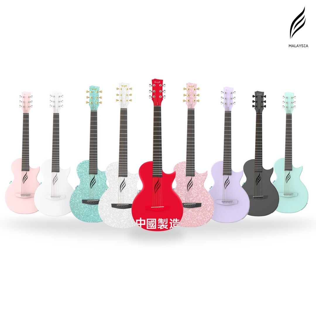 Enya Nova Go 33" Acoustic Guitar With AI EQ, Carbon Fiber Body (Novago) | Enya , Zoso Music