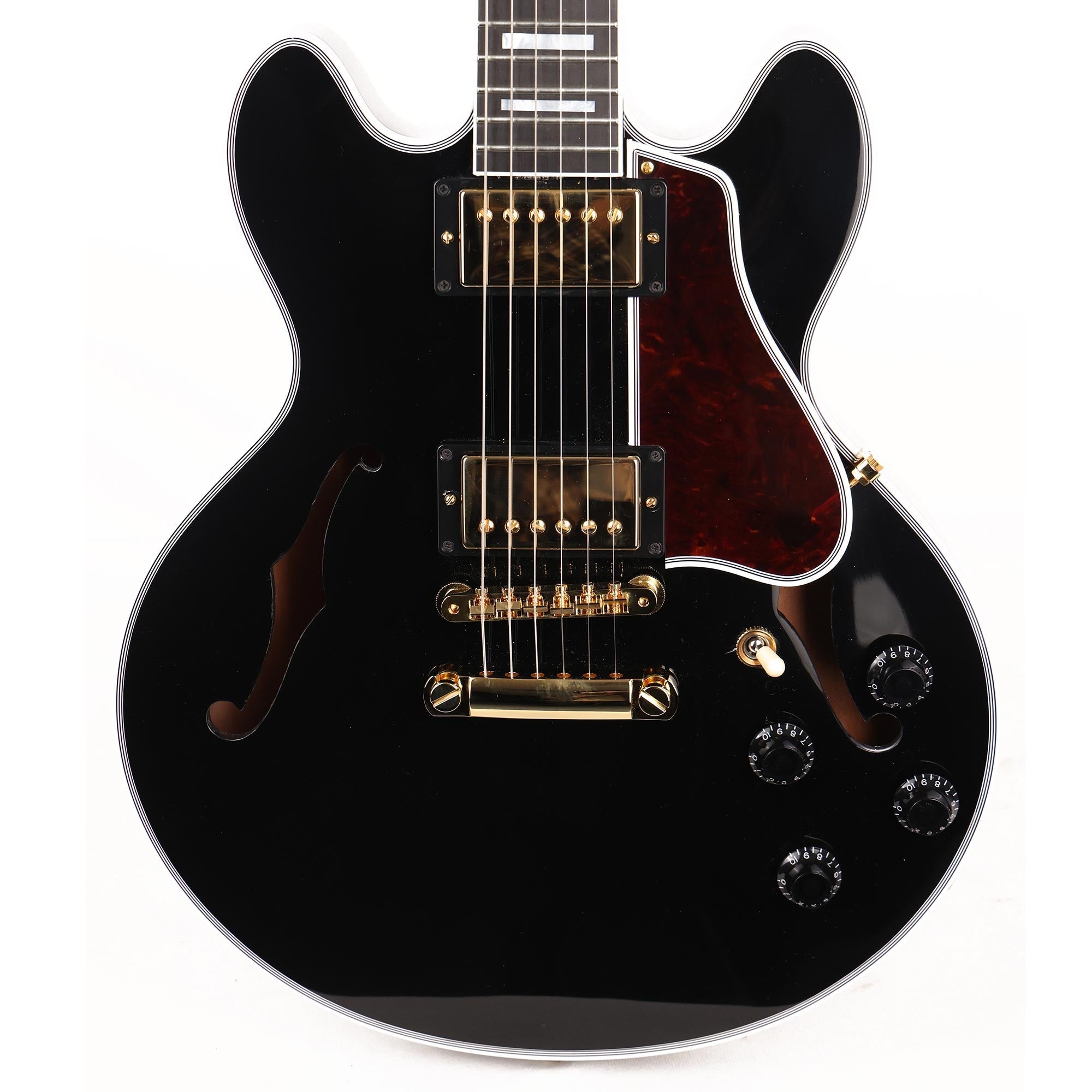 Gibson CS-356 with Ebony Fingerboard Gloss Electric Guitar, Ebony