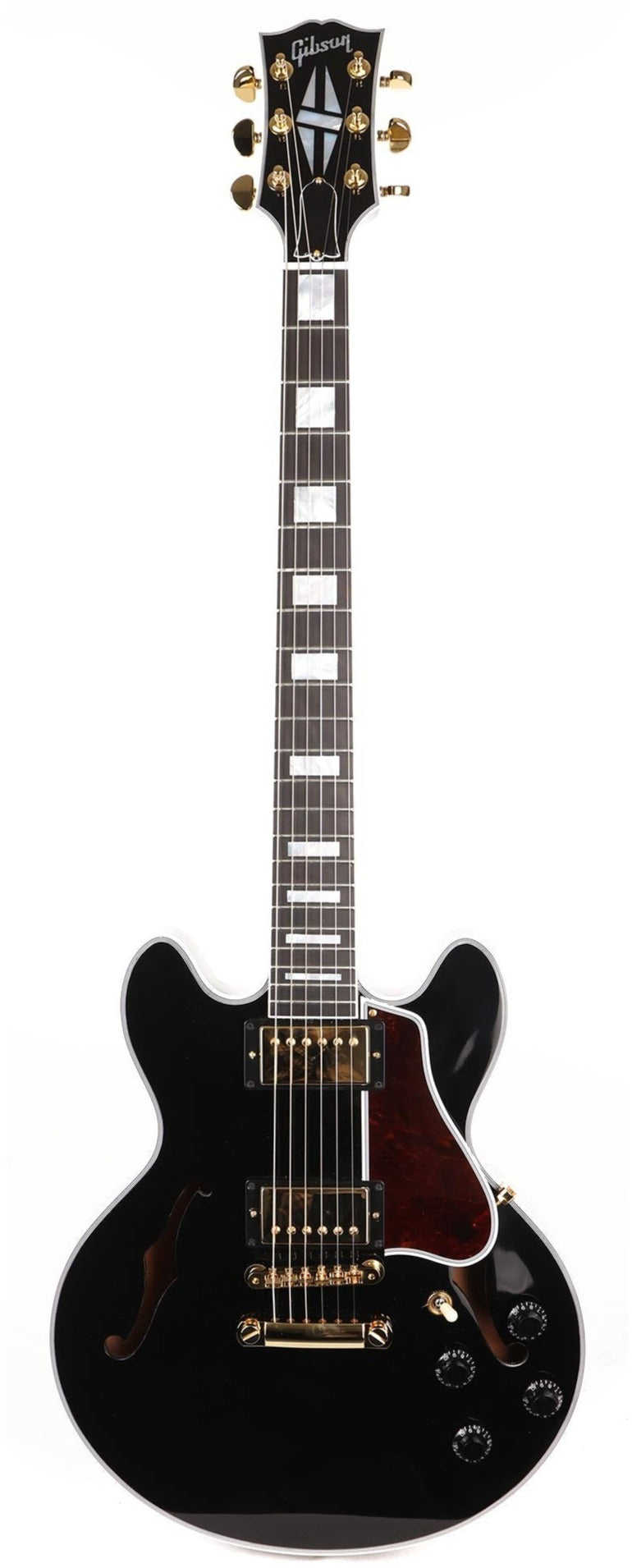 Gibson CS-356 with Ebony Fingerboard Gloss Electric Guitar, Ebony
