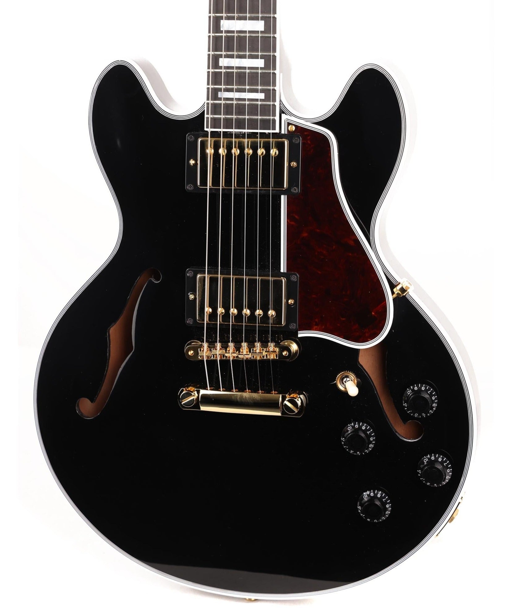 Gibson CS-356 with Ebony Fingerboard Gloss Electric Guitar, Ebony