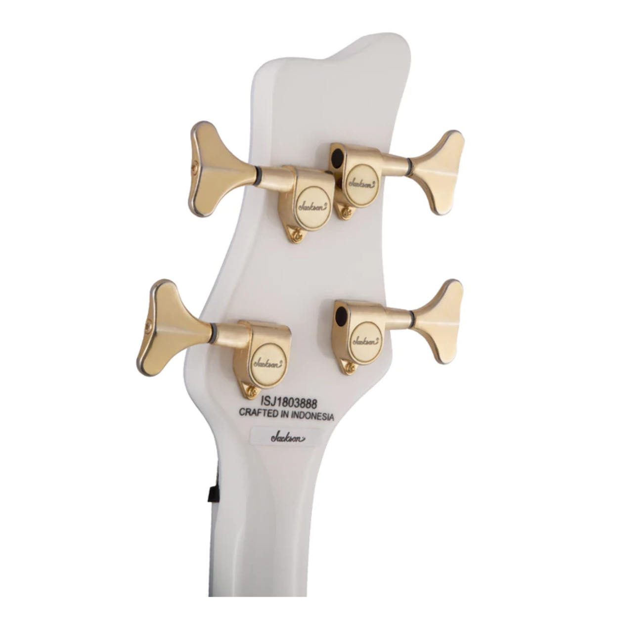 Jackson X Series Spectra SBXM 4-String Bass Guitar, Maple FB, Snow White