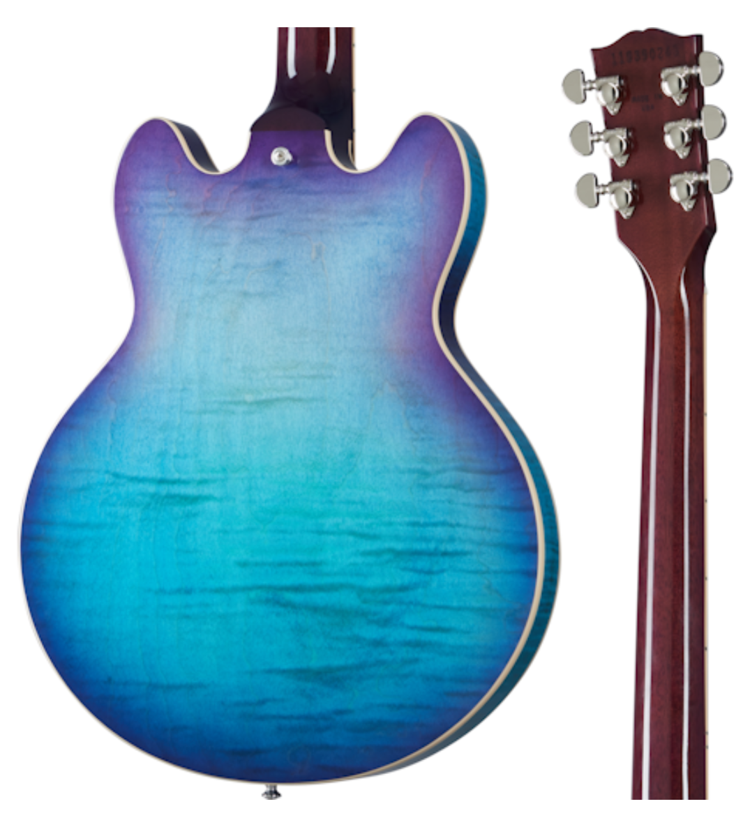Gibson ES-339 Figured Electric Guitar, Blueberry Burst (ES39F00B9NH1)