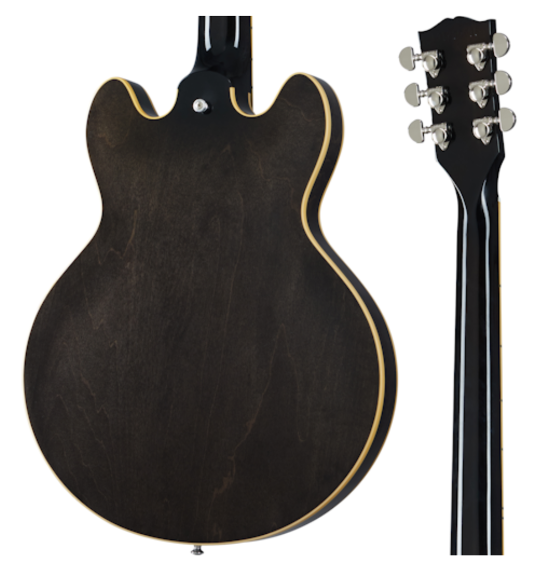 Gibson ES-339 Electric Guitar, Trans Ebony (ES3900BLNH1)