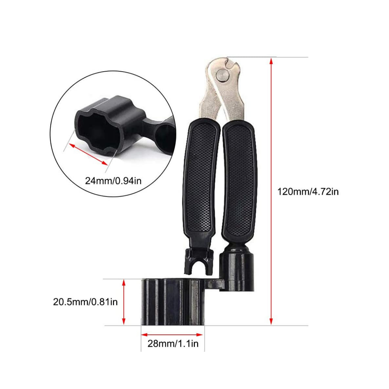 NEOWOOD JTJ12 STRING WINDER/CUTTER, NEOWOOD, GUITAR & BASS ACCESSORIES, neowood-guitar-accessories-neo-jtj12, ZOSO MUSIC SDN BHD