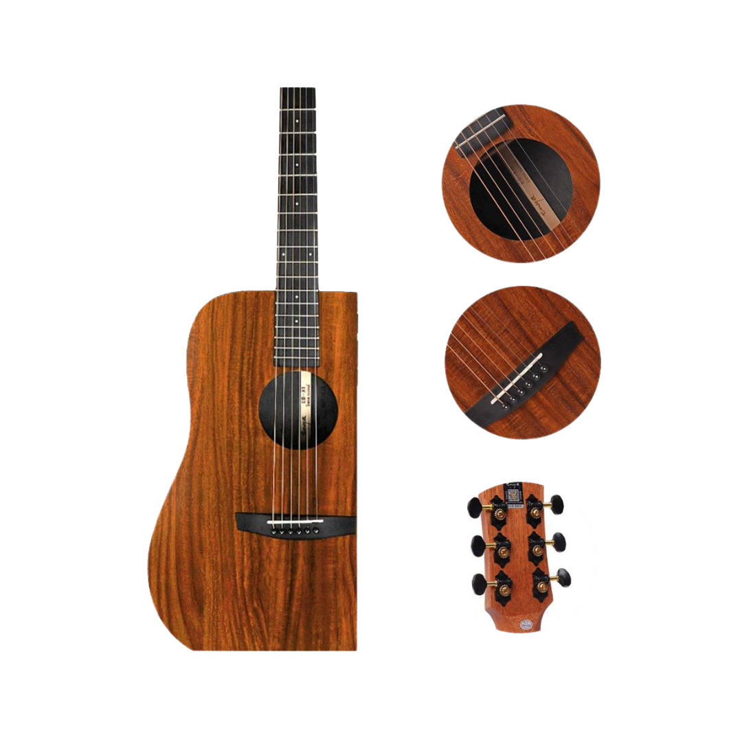 Enya ED-X1 41" Acoustic Guitar HPL Koa Body With Bag And Accessories | ENYA , Zoso Music