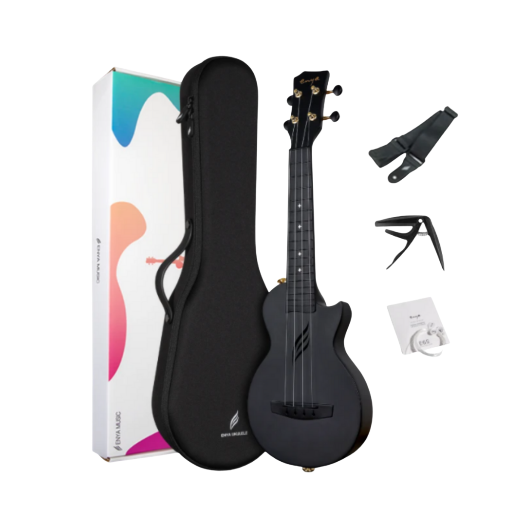 Enya Nova U Mini 21" Concert Ukulele, Multi Color | ENYA , Zoso Music