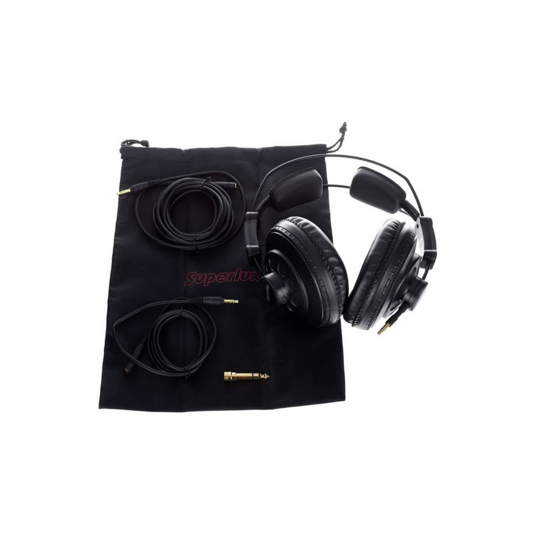 SUPERLUX HD668B PROFESSIONAL STUDIO HEADPHONE WITH POWERFUL BASS, SUPERLUX, HEADPHONE, superlux-heaphones-sup-hd668b, ZOSO MUSIC SDN BHD