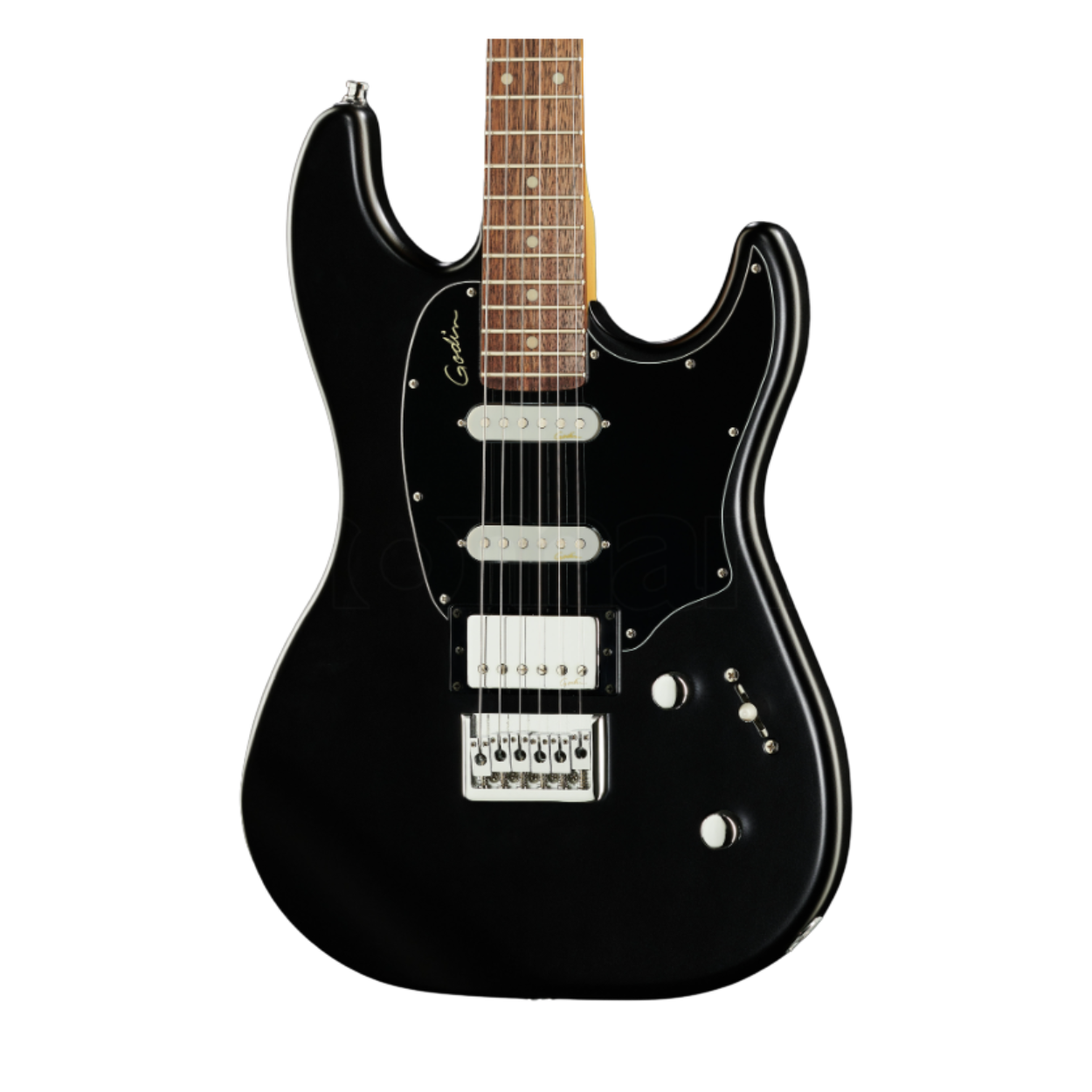 GODIN SESSION HT MATTE BLACK RN HSS ELECTRIC GUITAR MADE IN CANADA |  GODIN GUITAR |  ELECTRIC GUITAR |  Zoso Music