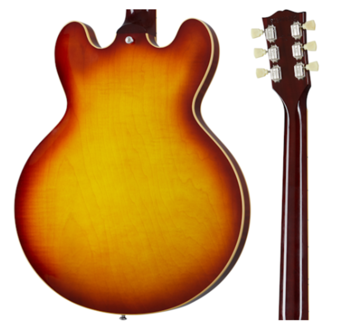 Gibson ES-335 Figured Electric Guitar, Iced Tea (ES35F00ITNH1)