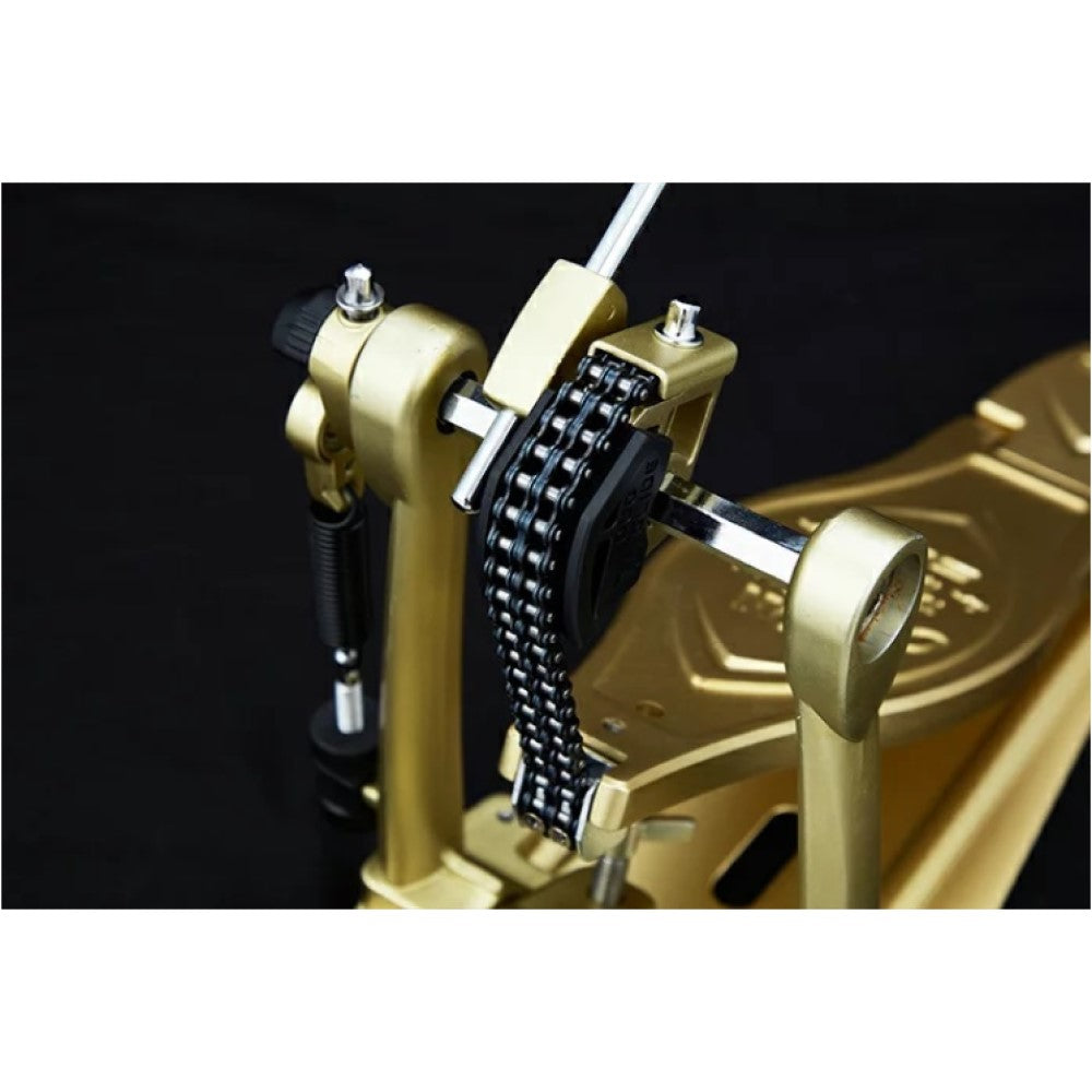 Tama Hp600dtwg Iron Cobra Twin Bass Drum Pedal, Gold Limited Edition |  TAMA |  DRUM-KICK PEDAL |  Zoso Music