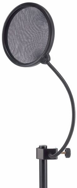 K&M 23956-000-55 23956 POPKILLER POP SHIELD, BLACK |  K&M |  STAND |  Zoso Music