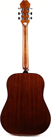 Epiphone EA10LNACH1 Songmaker DR-100 Left-handed Acoustic Guitar - Natural