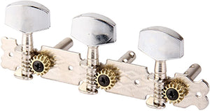GUITAR MACHINE HEADS TUNING KEYS FOR ACOUSTIC GUITAR 3 LEFT 3 RIGHT QN05, KM, GUITAR & BASS ACCESSORIES, km-guitar-bass-accessories-km-qn05-set, ZOSO MUSIC SDN BHD