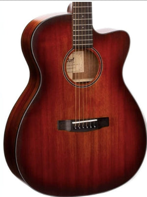 Cort CORE-OC All Blackwood Acoustic Guitar With Bag Open Pore Light Burst | CORT , Zoso Music