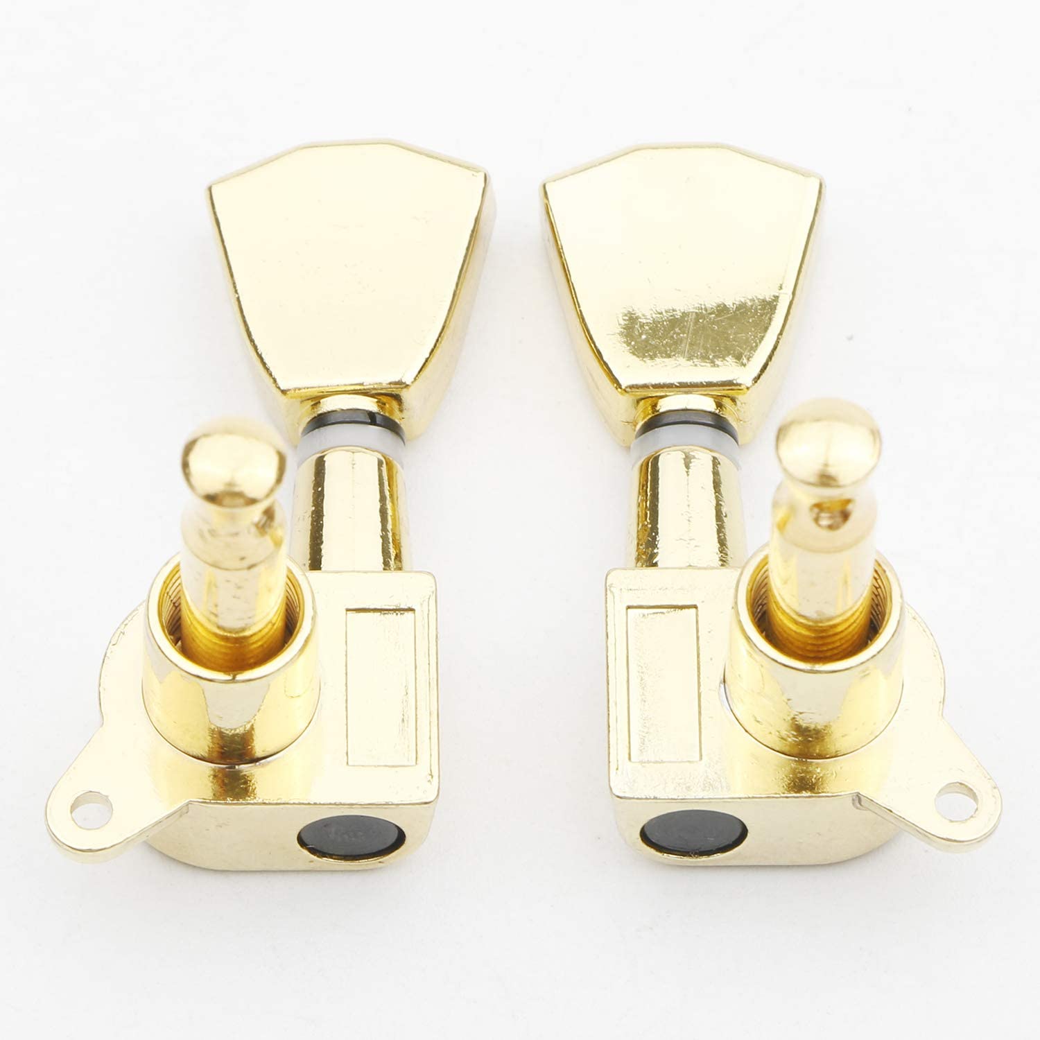 GOLD GUITAR PARTS 6PCS MACHINE HEAD KNOBS GUITAR STRING TUNING PEG TUNERS (ELECTRIC / ACOUSTIC GUITAR/ ZOSO), KM, GUITAR & BASS ACCESSORIES, km-guitar-bass-accessories-km-ad-016j-set, ZOSO MUSIC SDN BHD