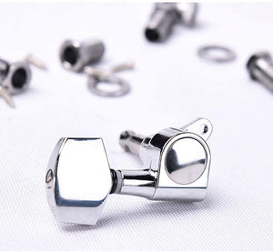 SILVER ELECTRIC ALP015 R ACOUSTIC GUITAR MACHINE HEAD TUNING PEG RIGHT, KM, GUITAR & BASS ACCESSORIES, km-guitar-bass-accessories-km-alp-015-r, ZOSO MUSIC SDN BHD