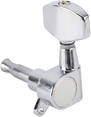 SILVER ELECTRIC ALP015 L ACOUSTIC GUITAR MACHINE HEAD TUNING PEG LEFT, KM, GUITAR & BASS ACCESSORIES, km-guitar-bass-accessories-km-alp-015-l, ZOSO MUSIC SDN BHD
