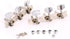 GUITAR MACHINE HEADS TUNING KEYS FOR ACOUSTIC GUITAR 3 LEFT 3 RIGHT QN05, KM, GUITAR & BASS ACCESSORIES, km-guitar-bass-accessories-km-qn05-set, ZOSO MUSIC SDN BHD