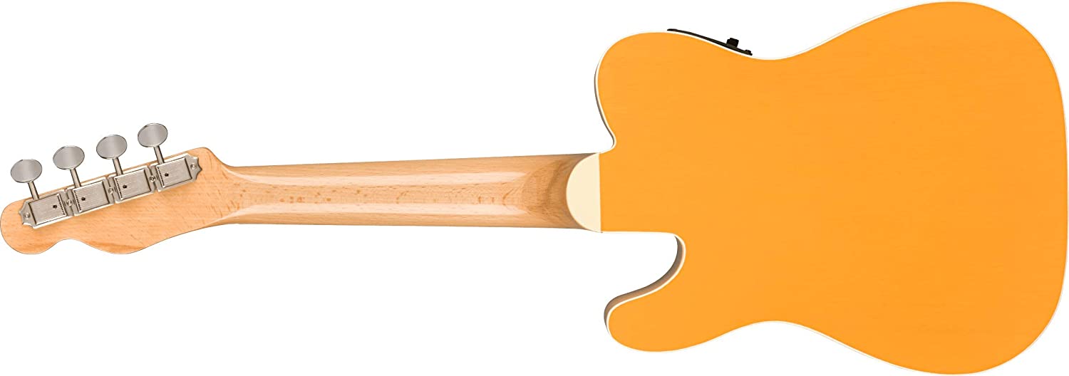 Fender Fullerton Telecaster Ukulele, Walnut FB, Butterscotch Blonde |  FENDER |  UKULELE |  Zoso Music