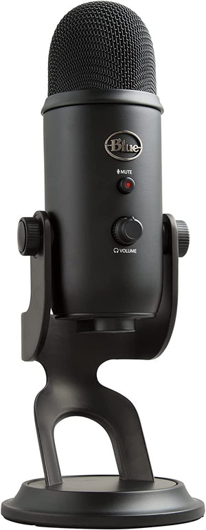 BLUE MICROPHONES YETI USB MICROPHONE, BLACKOUT |  BLUE MICROPHONE |  USB MICROPHONE |  Zoso Music
