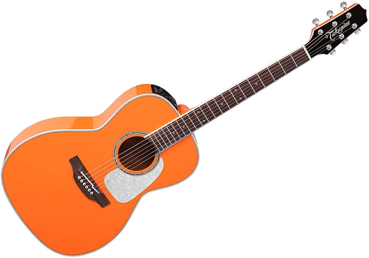 TAKAMINE CP3NY OR CUSTOM PRO SERIES NEW YORKER ACOUSTIC-ELECTRIC GUITAR, CT4BII PREAMP & HARD CASE (MADE IN JAPAN)