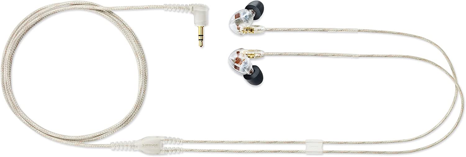 Shure SE535 Sound Isolating Earphones - Clear |  SHURE |  STUDIO MONITORING EARPHONES |  Zoso Music