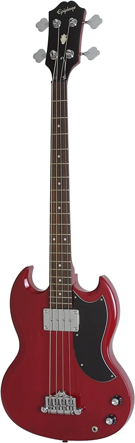 Epiphone EBG0CHCH1 EB-O 4 String Bass Guitar, Cherry