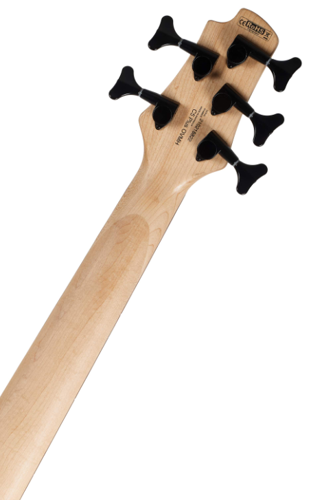 Cort C5 Plus OVMH 5-String Electric Bass With Bag Antique Brown Burst | CORT , Zoso Music