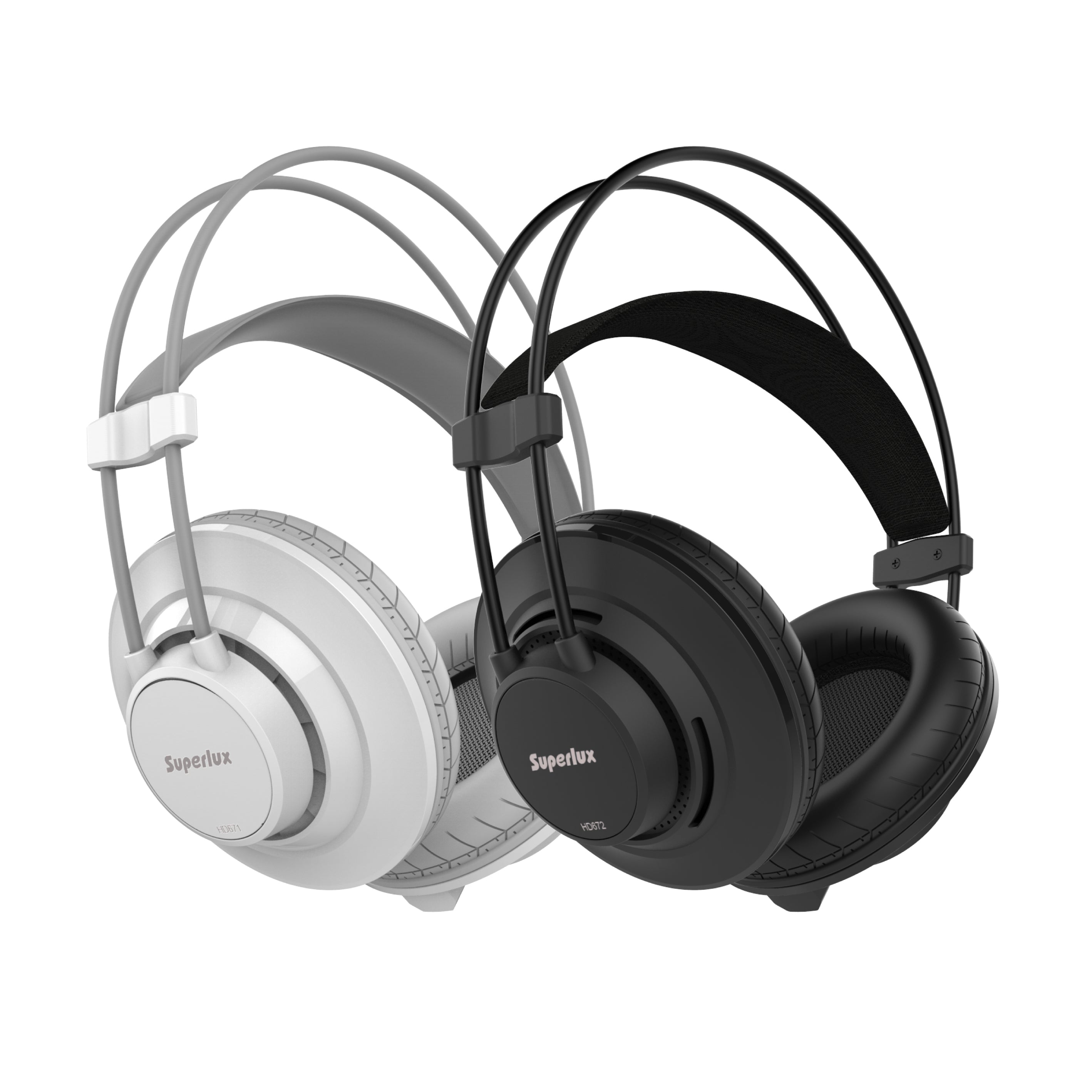 Superlux HD672 Semi-Open Headphone, Black