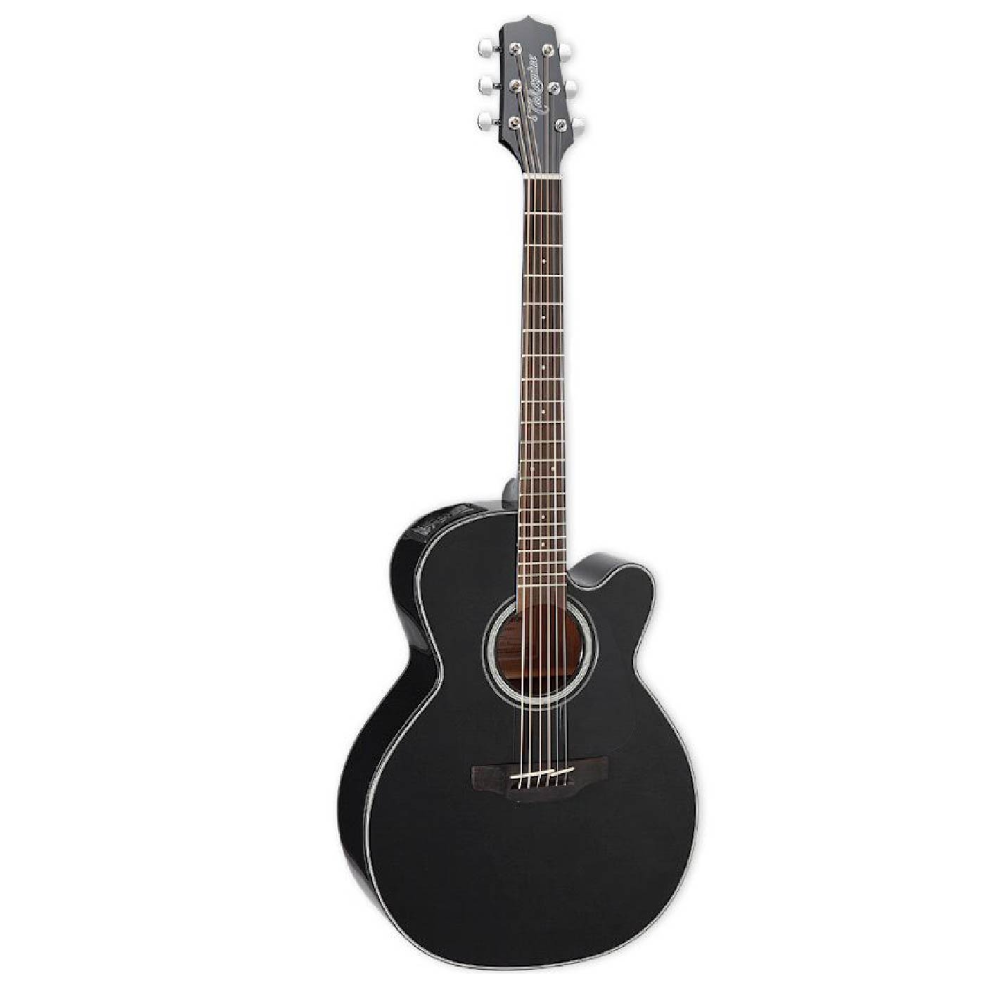 TAKAMINE GN30CE BLK NEX CUTAWAY SOLID SPRUCE TOP ACOUSTIC-ELECTRIC, TP-4TD PREAMP