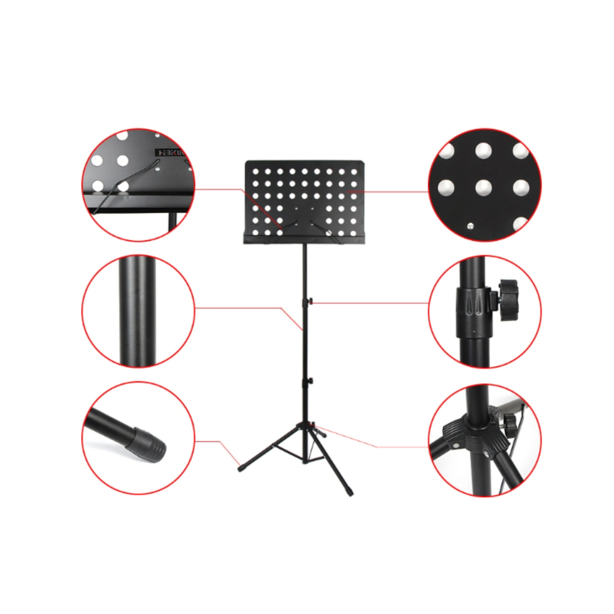 NEOWOOD P05B (P-05B) MUSIC STAND/CONDUCTOR STAND |  NEOWOOD |  ORCHESTRA STAND |  Zoso Music