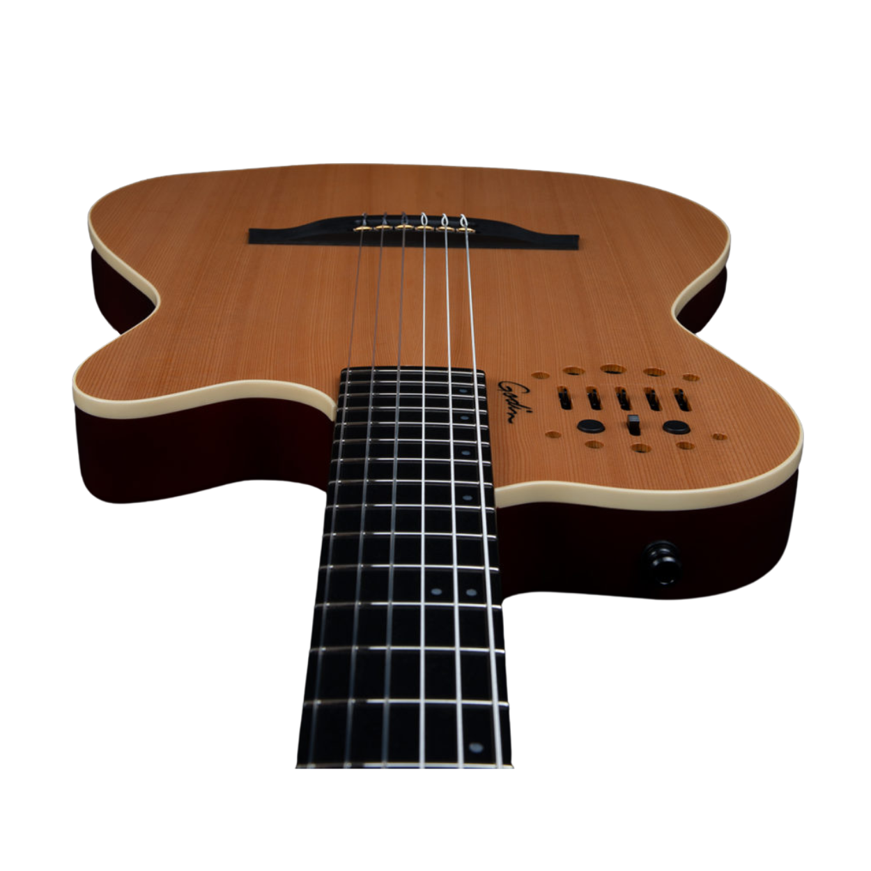 GODIN MULTIAC ACS SLIM NYLON NATURAL SG ELECTRIC CLASSICAL GUITAR - NATURAL |  GODIN GUITAR |  CLASSICAL GUITAR |  Zoso Music