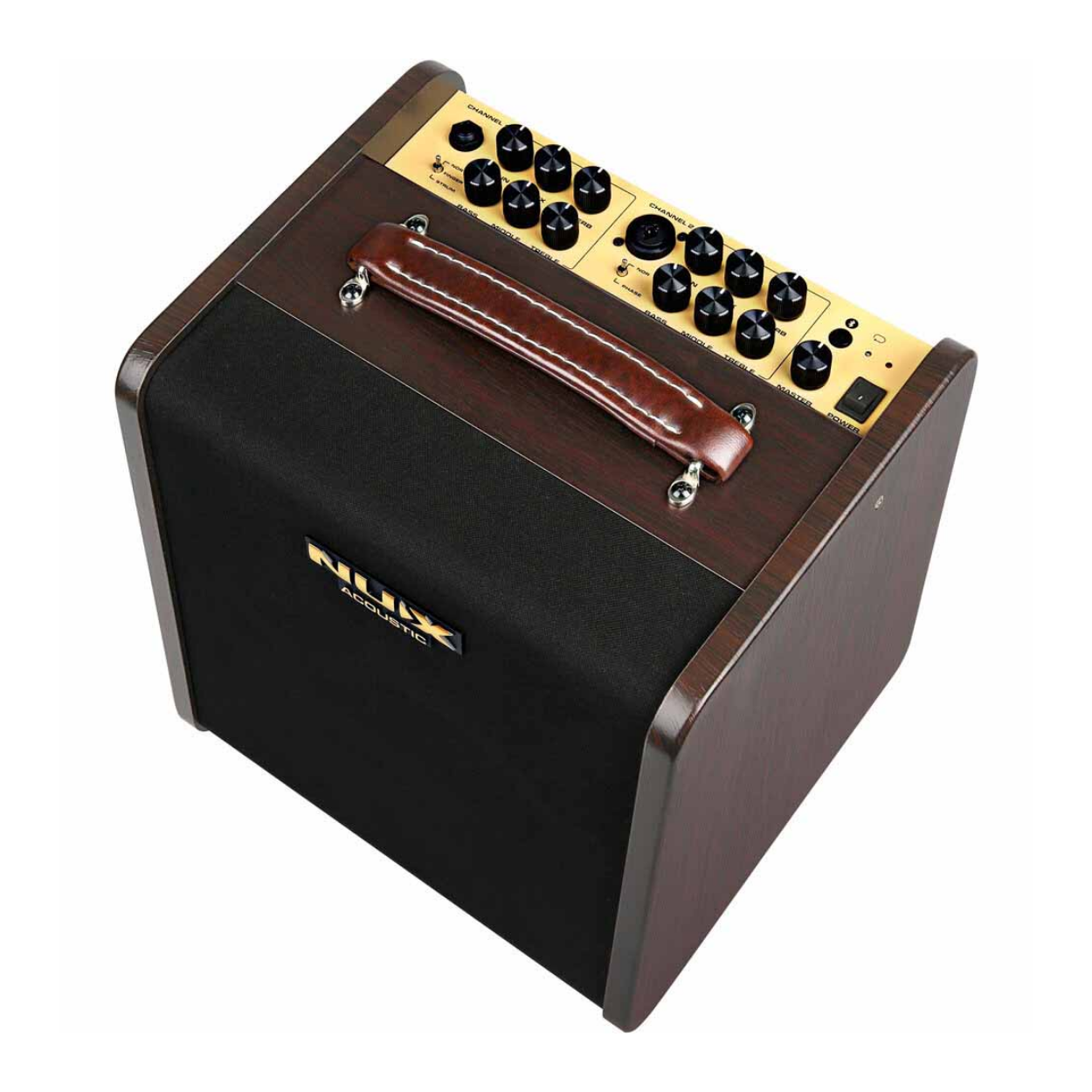 Nux Stageman II 80 Watt Rechargeable Battery Powered Amp Acoustic Guitar Speaker Amplifier With Looper And Bluetooth |  NUX |  EFFECTS |  Zoso Music