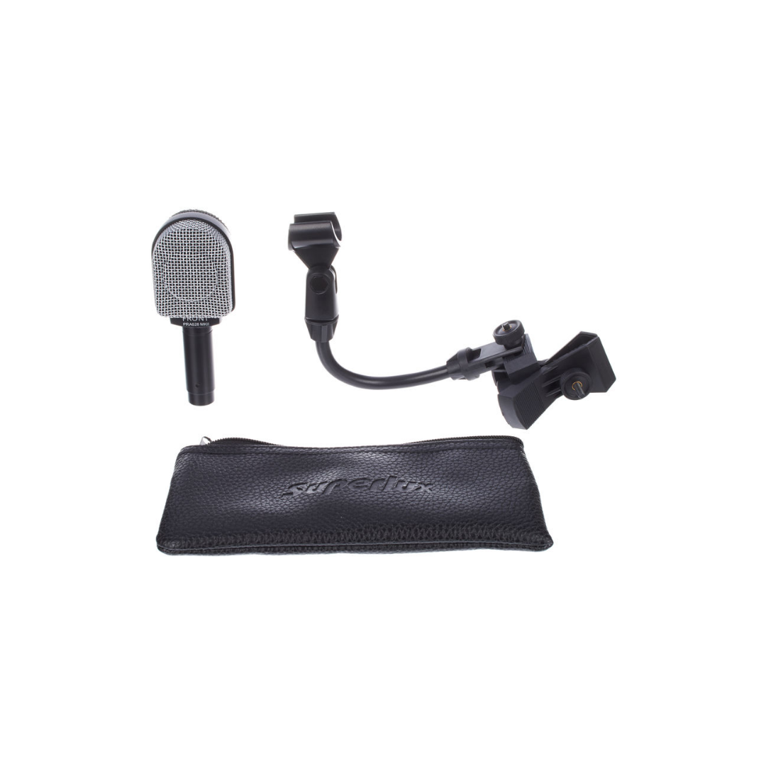 SUPERLUX PRA628 MKII DYNAMIC MICROPHOPNE FOR GUITAR AMPLIFIER MIKING MIC'D, SUPERLUX, DYNAMIC MICROPHONE, superlux-microphone-sup-pra628-mkii, ZOSO MUSIC SDN BHD