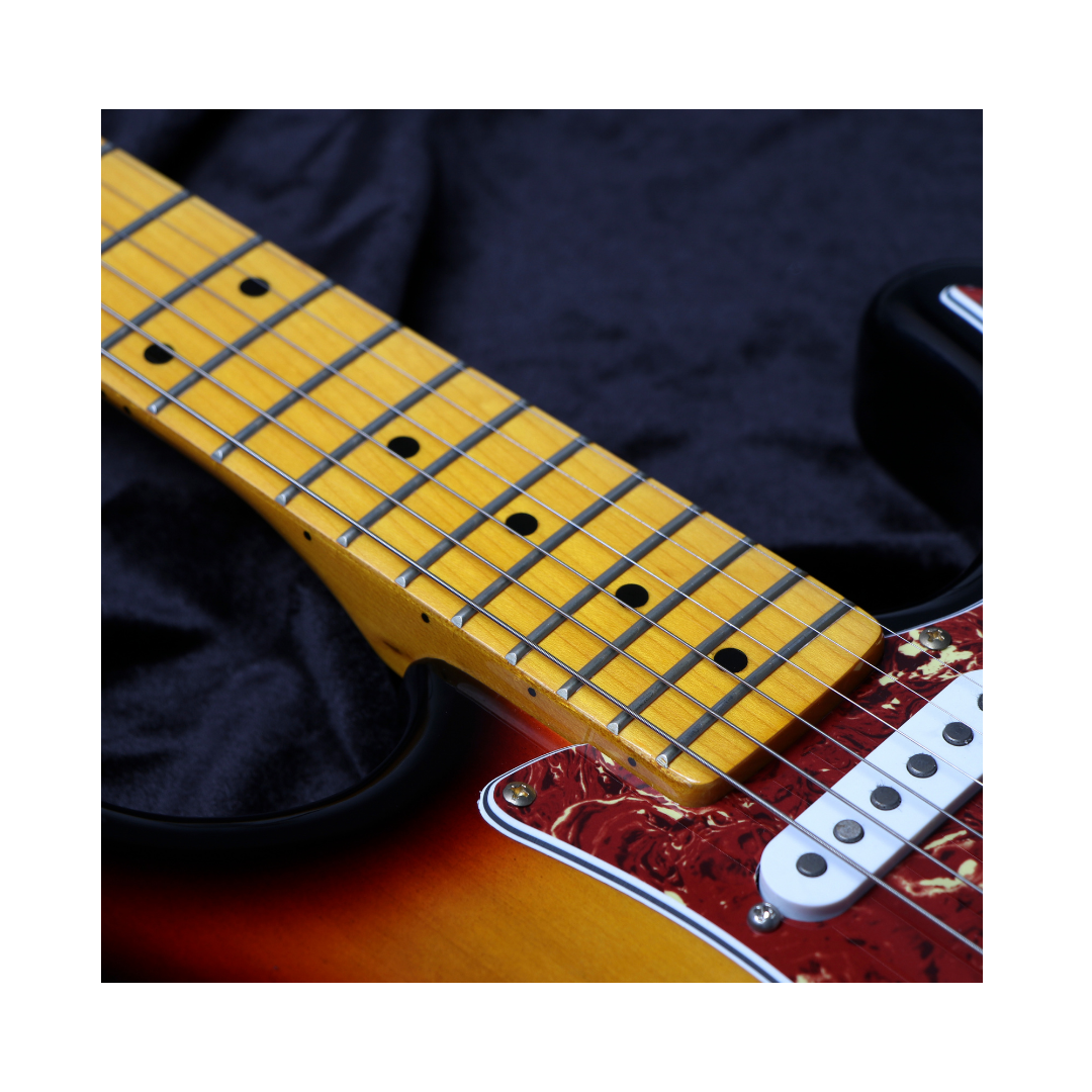 J&D ST HP (HIGH POWER) STRATOCASTER ELECTRIC GUITAR WITH WILKINSON HARDWARE SUNBURST, J&D, ELECTRIC GUITAR, j-d-electric-guitar-st-hp-sb, ZOSO MUSIC SDN BHD