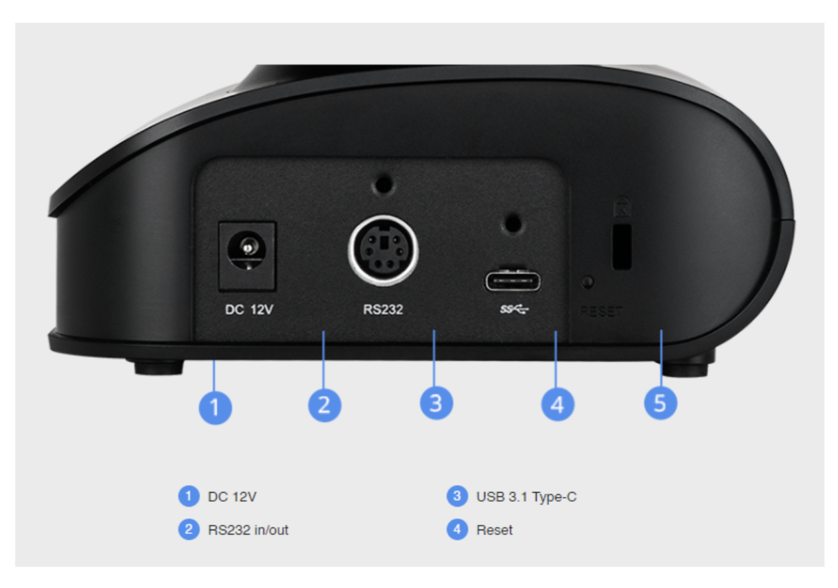 AVER VIDEO CONFERENCING SERIES VC540 (AVI-61U0200000AC) |  AVER |  VIDEO CONFERENCING CAMERA |  Zoso Music
