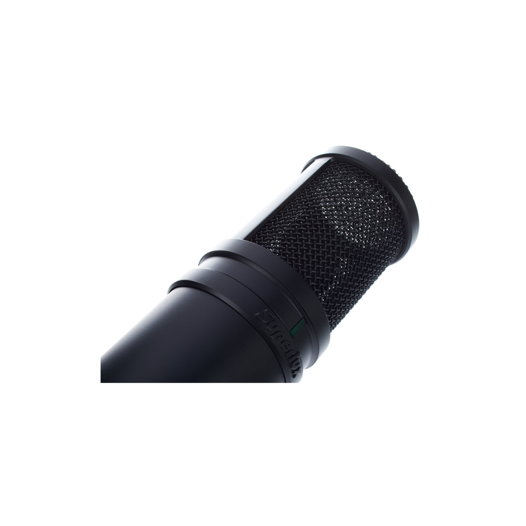 SUPERLUX E205 CARDIOID CONDENSER RECORDING MICROPHONE BLACK, SUPERLUX, CONDENSER MICROPHONE, superlux-microphone-sup-e205, ZOSO MUSIC SDN BHD