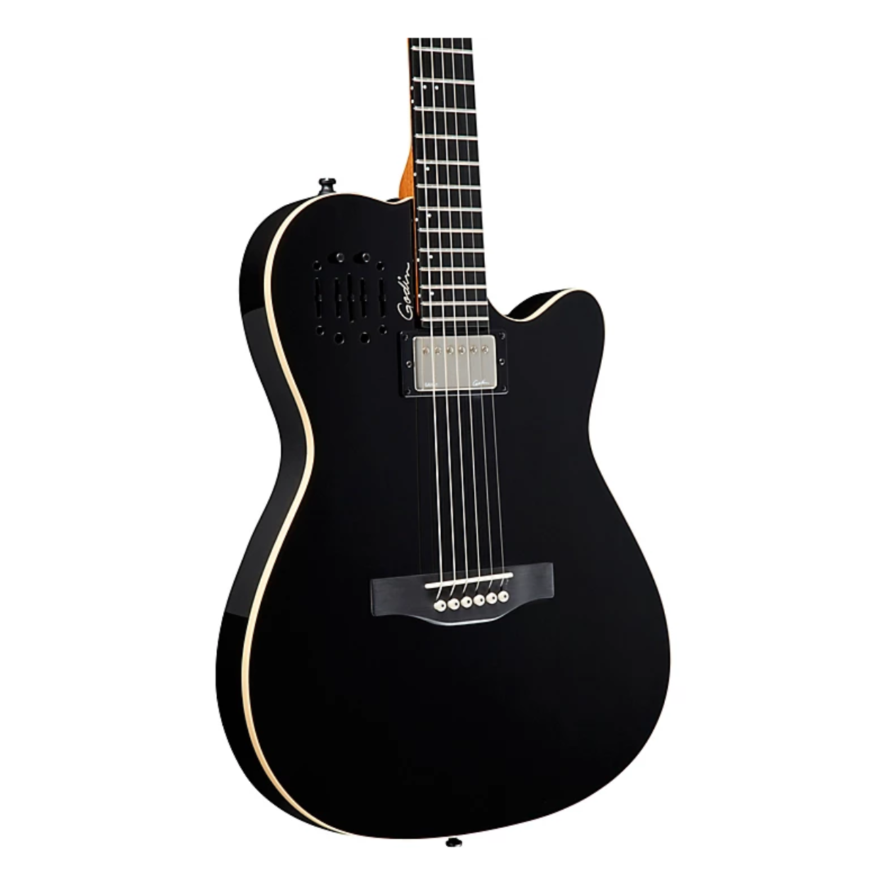 Godin Multiac A6 Ultra Black Hg Acoustic Electric Guitar |  GODIN GUITAR |  ACOUSTIC GUITAR |  Zoso Music