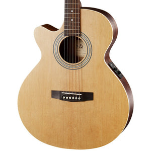 Cort SFX-ME Left Handed Acoustic Guitar EQ With Bag Open Pore | CORT , Zoso Music